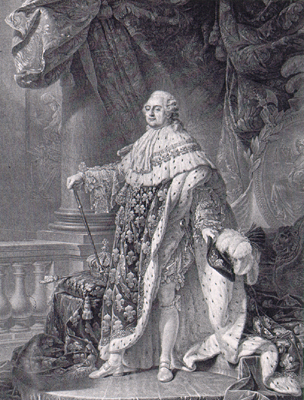 King Louis XVI by Charles Clement Balvay Bervic, 1790