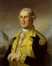 George Washington by James Peale, Oil on canvas, ca. 1780-1786