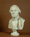 George Washington by Jean Antoine Houdon, sculpture, circa 1786