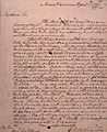 Autograph letter to Henry Knox, April 1, 1789