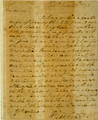 Letter from George to Martha Washington